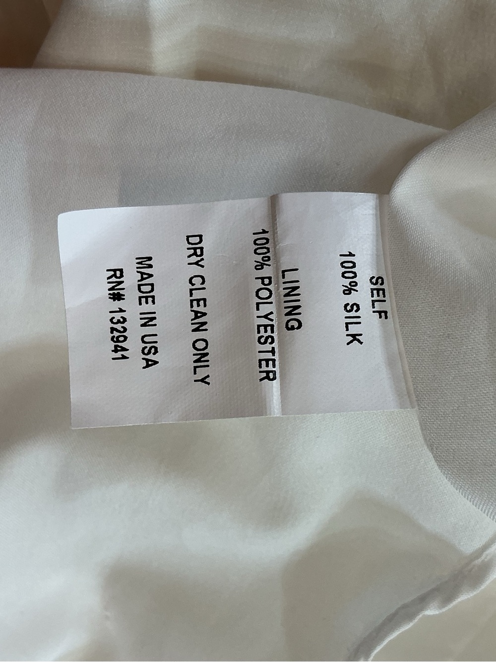 Amanda Uprichard Ivory Silk Midi Dress with Side Ruching and Slit Size S - Picture 3 of 7